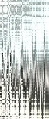 Tekstilno senčilo Zrcalna abstrakcija
