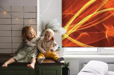 Notranje senčilo Oranžna abstrakcija
