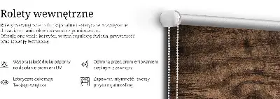 Tekstilno senčilo Temni les