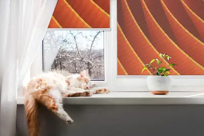 Notranje senčilo Oranžna abstrakcija