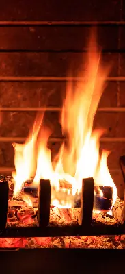 Senčilo za okno Kamin
