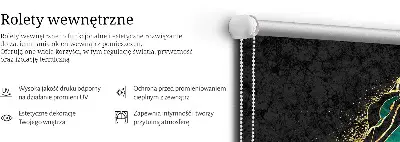 Senčilo za okno Zeleni marmor