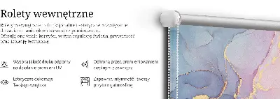 Notranje senčilo Modri ​​marmor