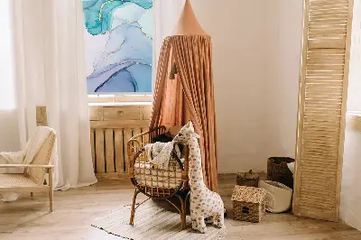 Notranje senčilo Modri ​​marmor
