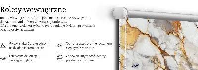 Senčilo za balkonska vrata Marmor