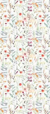Notranje okensko senčilo Barvite rože