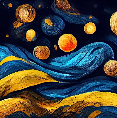 Tekstilno senčilo Planeti