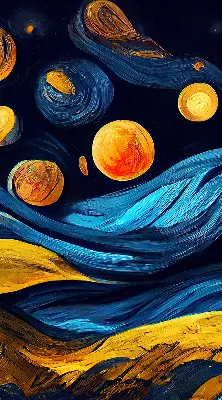 Tekstilno senčilo Planeti