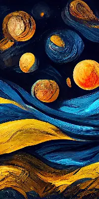 Tekstilno senčilo Planeti