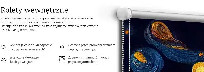 Tekstilno senčilo Planeti