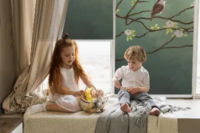 Senčilo za okno Ptice na veji