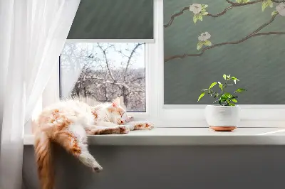 Senčilo za okno Ptice na veji