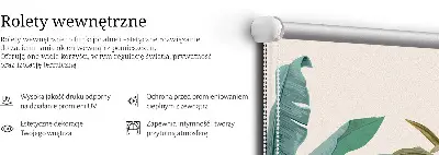 Tekstilno senčilo Barviti listi