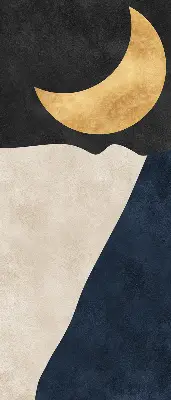 Senčilo za balkonska vrata Sodobna abstrakcija