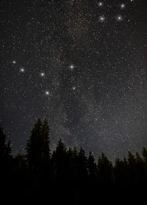 Notranje senčilo Zvezde na nebu