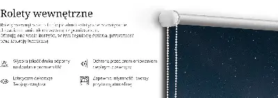 Senčilo za balkonska vrata Zvezdno nebo