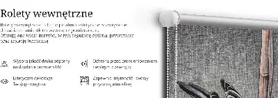 Notranje okensko senčilo Ptica na veji