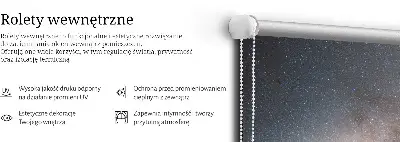 Notranje okensko senčilo Mlečna cesta