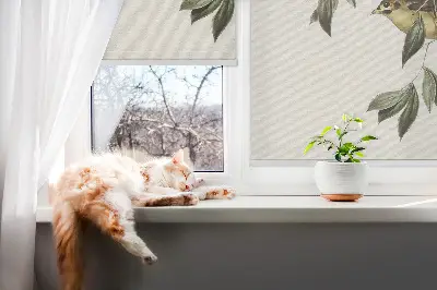 Senčilo za okno Ptice na drevesu