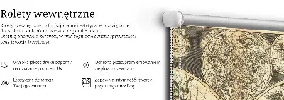 Notranje senčilo Zemljevid sveta
