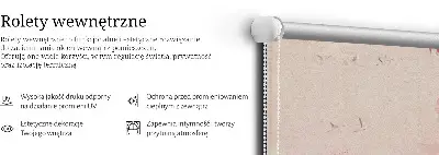 Notranje okensko senčilo Vrt češnjevih cvetov