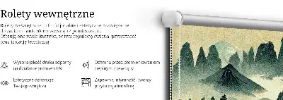 Senčilo za okno Gore v megli