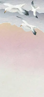 Senčilo za okno Leteče ptice