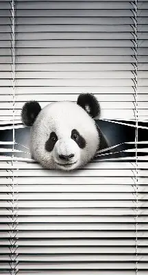Notranje senčilo za okno Panda