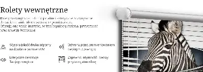 Notranje okensko senčilo Rebra