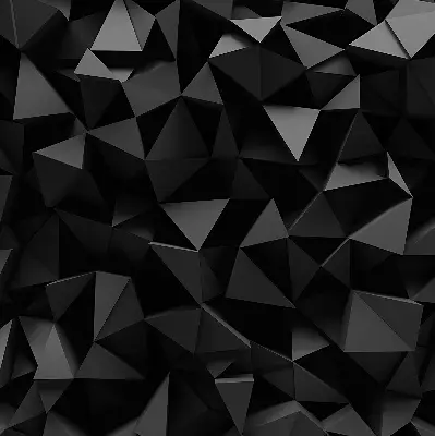 Notranji zatemnilni rolo Črni origami