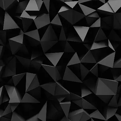 Notranji zatemnilni rolo Črni origami