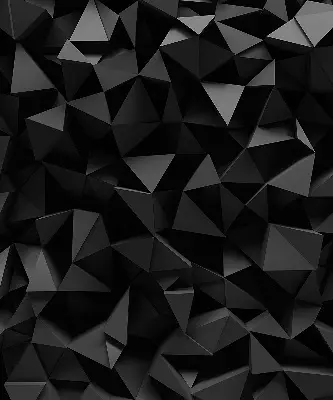 Notranji zatemnilni rolo Črni origami