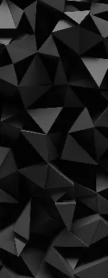 Notranji zatemnilni rolo Črni origami