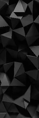 Notranji zatemnilni rolo Črni origami