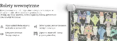 Tkaninski zatemnilni rolo Mačke