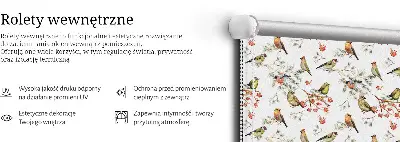 Notranji zatemnilni rolo Ptice na vejah
