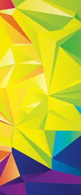Notranji zatemnilni rolo za okno Barvit vzorec origamija