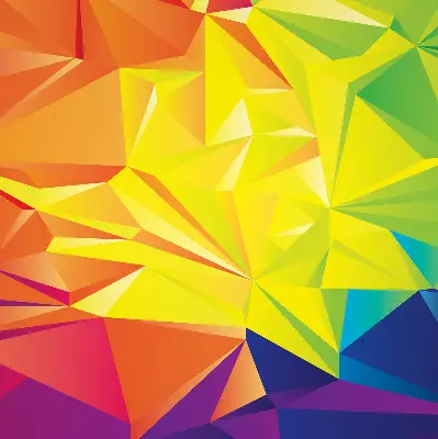 Notranji zatemnilni rolo za okno Barvit vzorec origamija