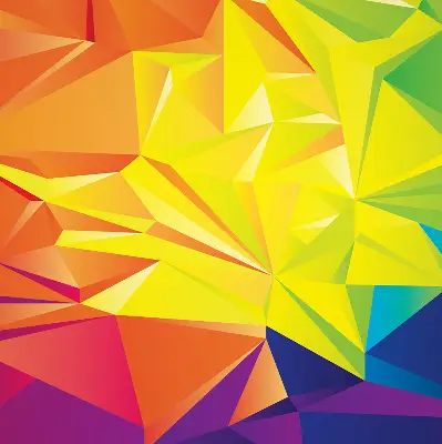Notranji zatemnilni rolo za okno Barvit vzorec origamija