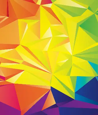 Notranji zatemnilni rolo za okno Barvit vzorec origamija