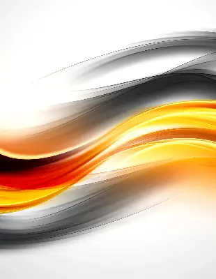 Notranji okenski zatemnilni rolo Oranžni valovi