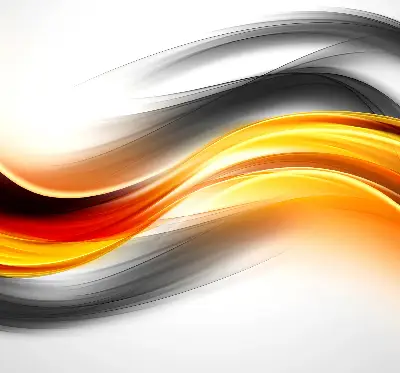 Notranji okenski zatemnilni rolo Oranžni valovi