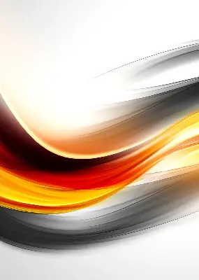 Notranji okenski zatemnilni rolo Oranžni valovi