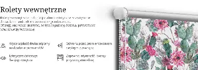 Notranji zatemnilni rolo Kaktusov cvet