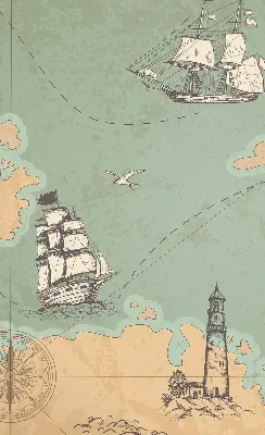 Notranji zatemnilni rolo Zemljevid oceana