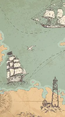 Notranji zatemnilni rolo Zemljevid oceana