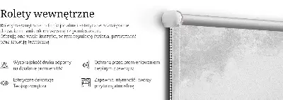 Notranji zatemnilni rolo Sivo nebo