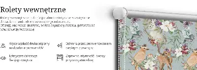 Notranji zatemnilni rolo Srnjad, ptice in kunci