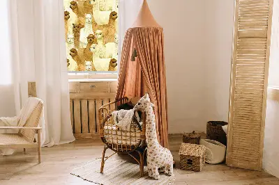 Notranji zatemnilni rolo za okno Čreda alpak