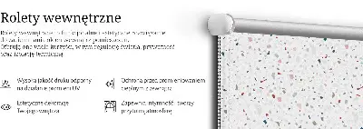 Tkaninski zatemnilni rolo Grafični elementi